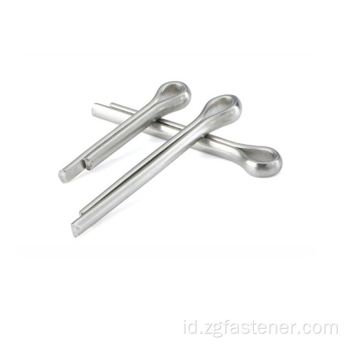 Pin pegas melingkar Metrik DIN Standar Spring Split Cotter Pin GB 91/DIN 94